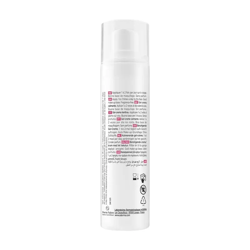 A-Derma Exomega Gel-crème apaisant pour le visage, 40 ml - Image 2