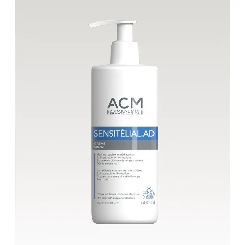 Acm Laboratoires Sensitelial.Ad Crème 500 Ml - Image 3