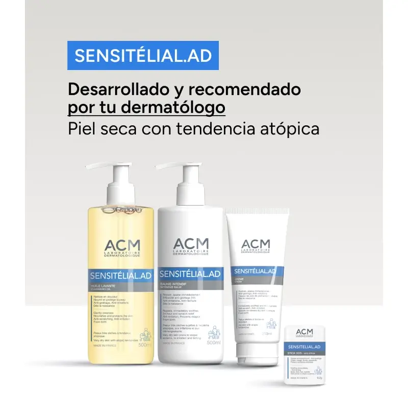 Acm Laboratoires Sensitelial.Ad Crème 500 Ml - Image 4