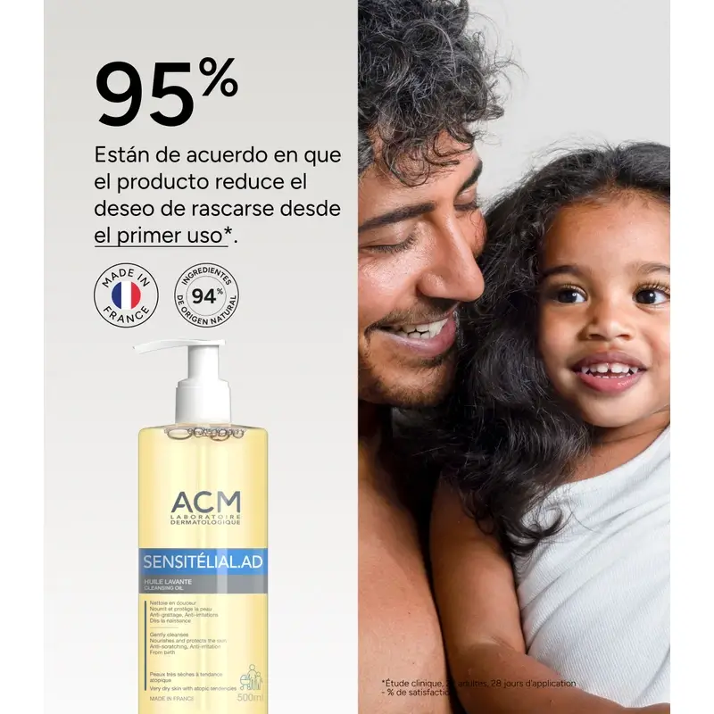 Acm Laboratoires Sensitelial.Ad Huile lavante 500 Ml - Image 6