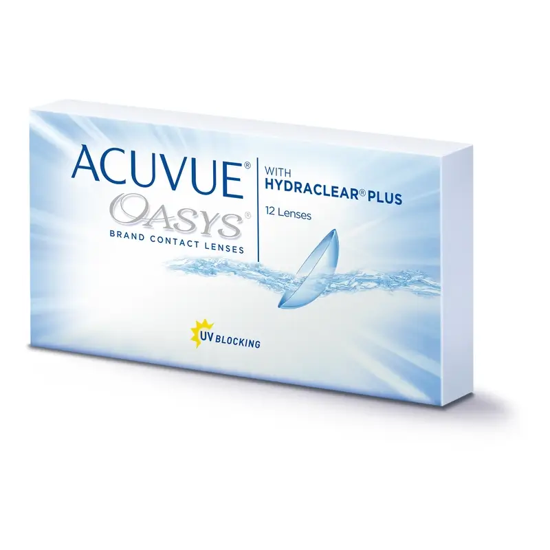 Acuvue Oasys Lentilles sphériques bihebdomadaires, 12 unités - Image 2