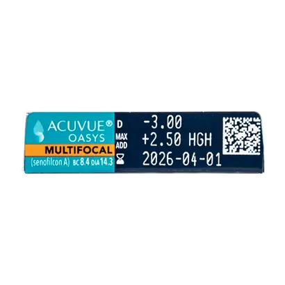Acuvue Oasys Lentilles multifocales bihebdomadaires, 6 unités - Image 3