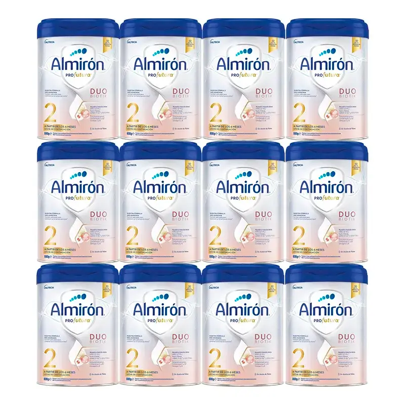 Almirón Profutura Duobiotik 2, paquet de 12 x 800g