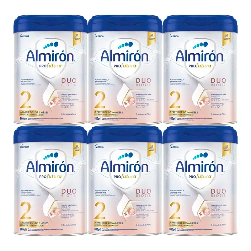 Almirón Profutura Duobiotik 2, paquet de 6 x 800 g