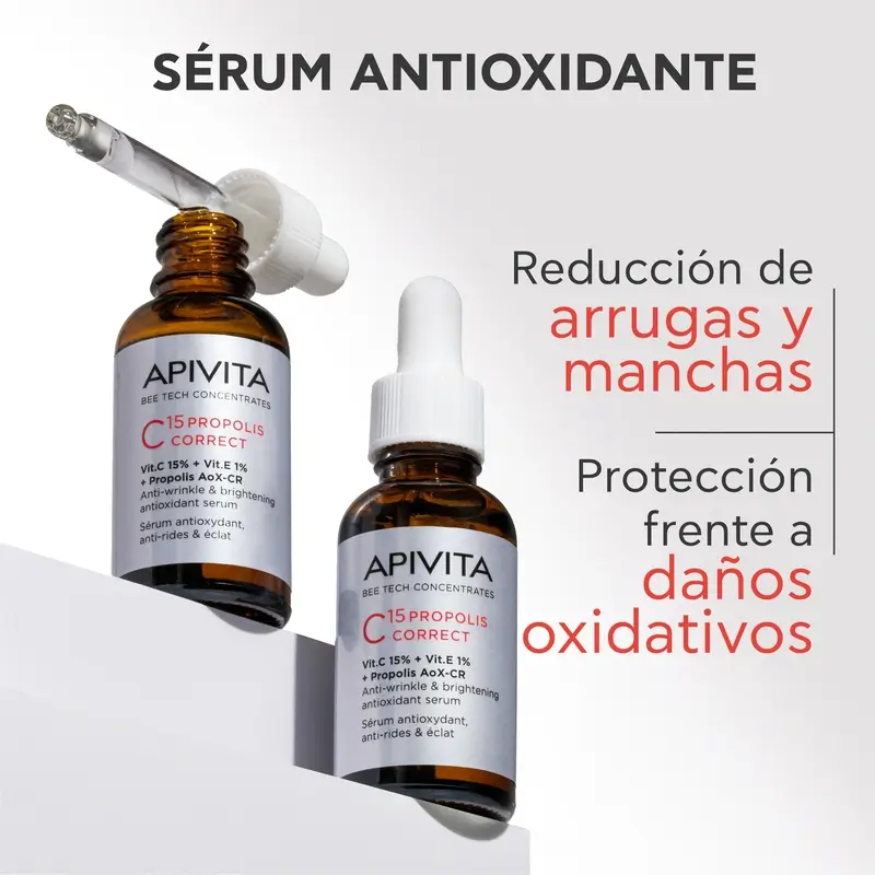 Apivita C15 Propolis Correct Sérum correcteur, 30 ml - Image 3