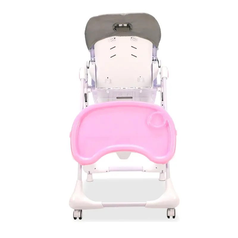 Chaise haute à roulettes Asalvo Pink Bunny - Image 9