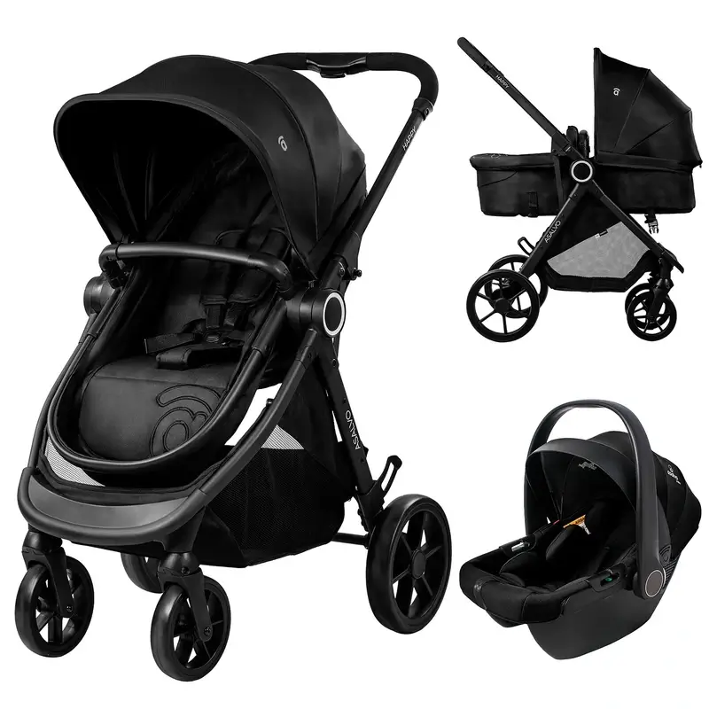 Asalvo Convertible Happy Black