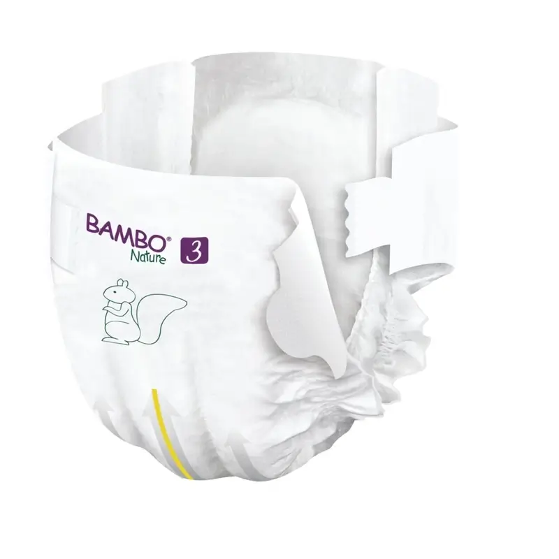 Couches Bambo Nature Taille 3 (4-8 Kg), 52 pcs. - Image 4