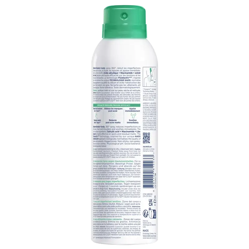 Bioderma Sébium Kerato+ Spray corporel anti-acné, 150 ml - Image 3