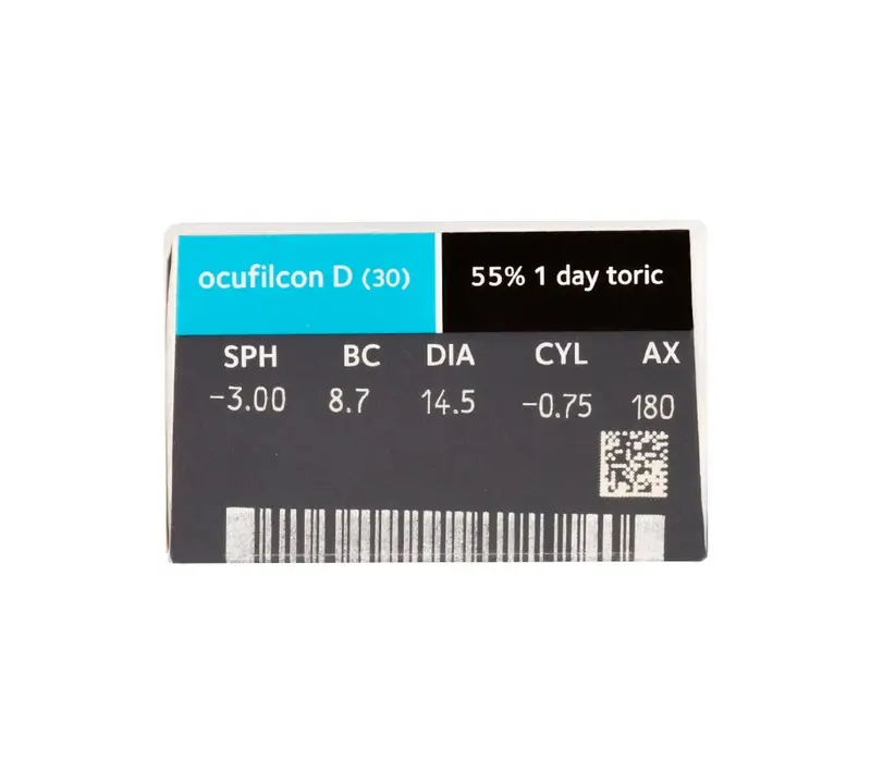 Biomedics 1 Day Daily Toric Lenses , 30 unités - Image 2