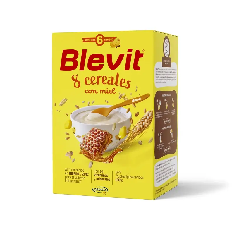 Blevit 8 Céréales Miel, 500gr