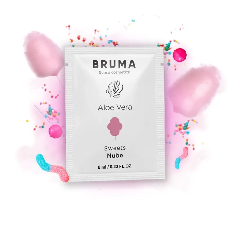 Brume de gel glissant à l'aloe vera aromatisée, 6 ml