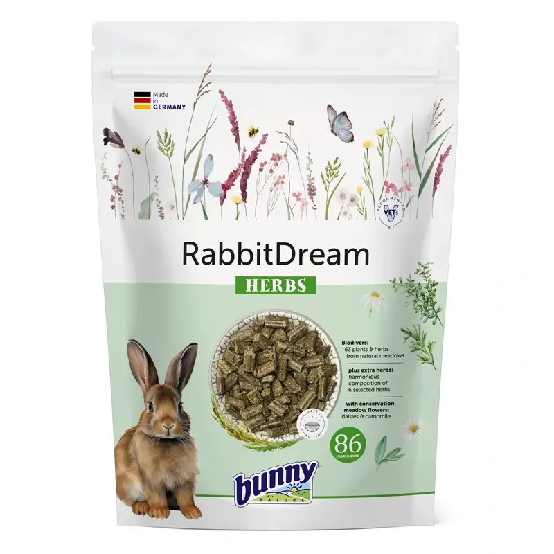 Bunny Lapin nain Herb Dream Food 600Gr
