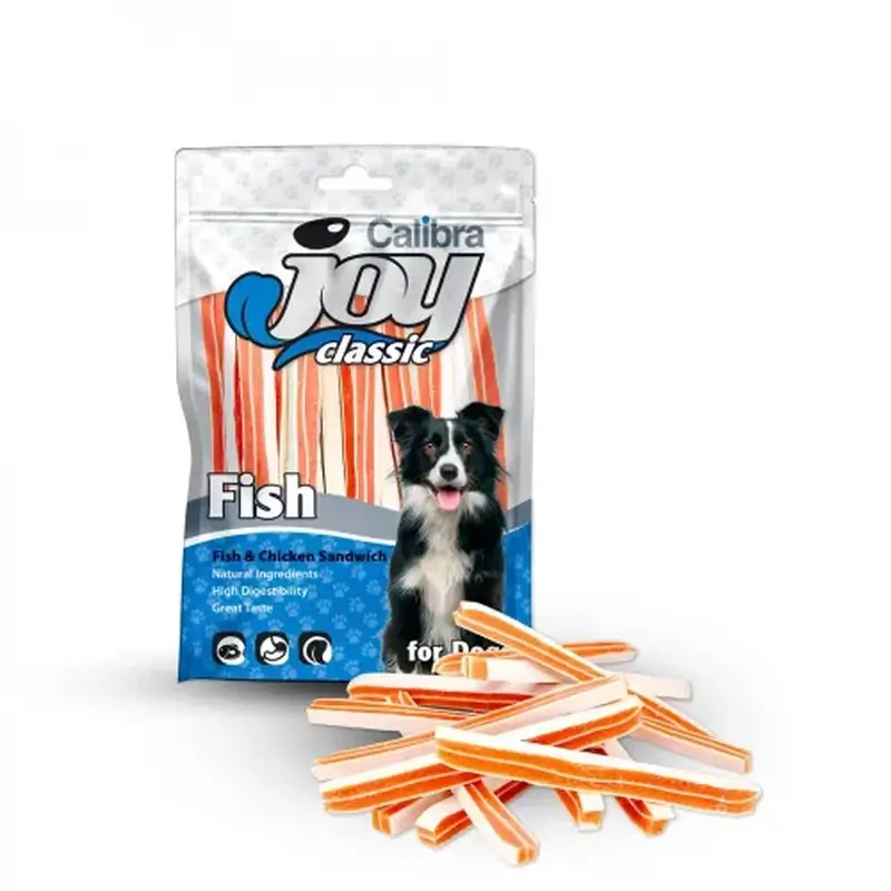 Calibra Joy Dog Sandwich classique au poisson et au poulet, 250 g