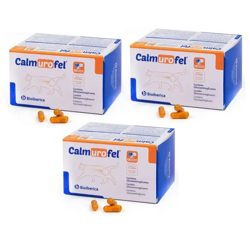 Calmurofel, Pack 3 x 120 gélules