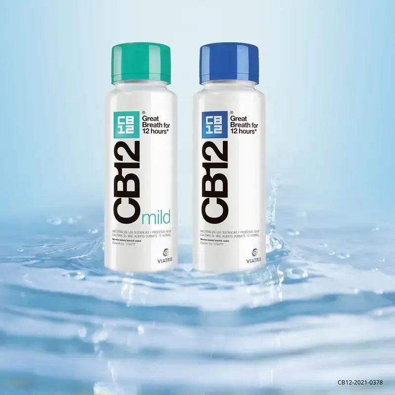 Cb12 Bain de bouche doux Bain de bouche halitose à la menthe douce, 2X250 Ml - Image 9