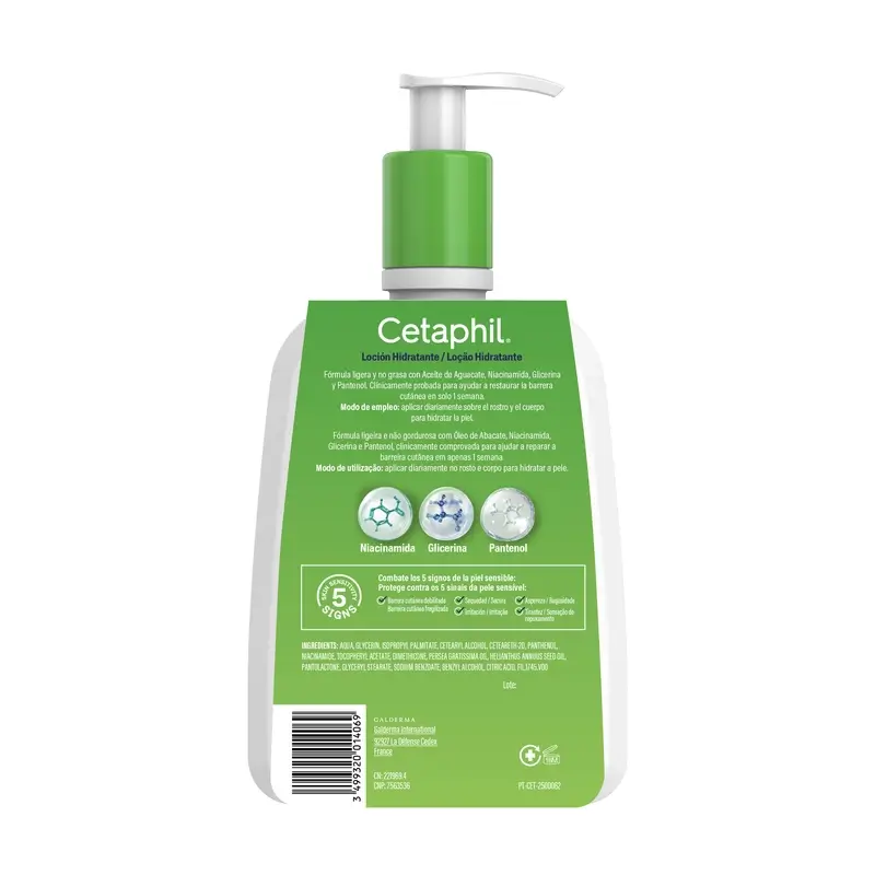 Lotion hydratante Cetaphil, 470 ml - Image 2