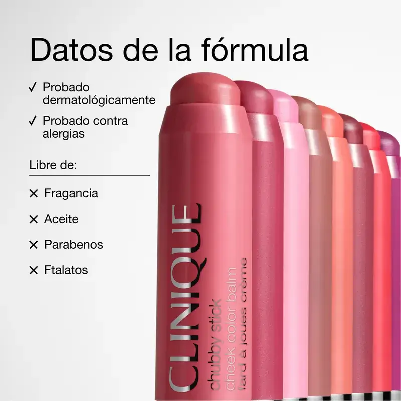 Clinique Chubby Stick Baume à joues coloré Plenty O' Papaya, 6 g - Image 4