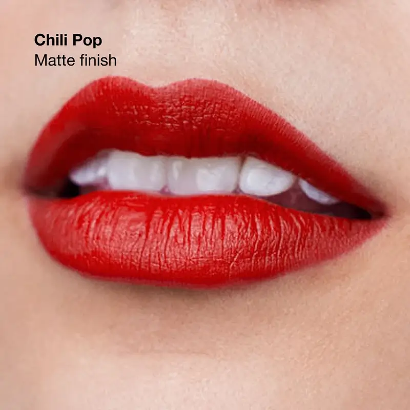 Clinique Rouge à lèvres Pop Longwear Matte Chili Pop, 3.9 grammes - Image 3