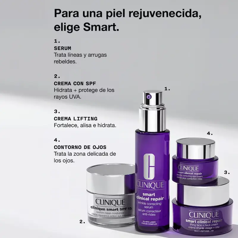 Clinique Smart Clinical Repair Firming + Lifting pour le visage et le cou, 75 ml - Image 9