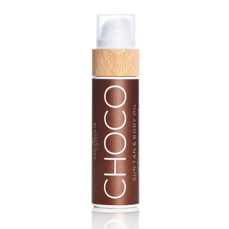 Huile solaire et corporelle Cocosolis Choco, 110 ml