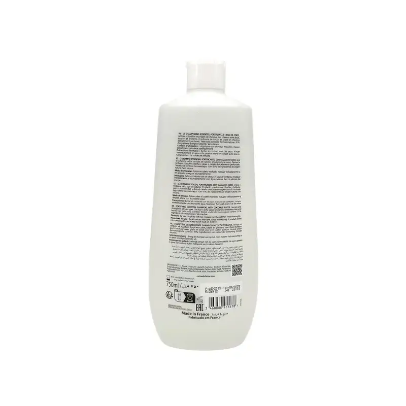 Corine De Farme Shampooing fortifiant à l'eau de coco, 750 ml - Image 2