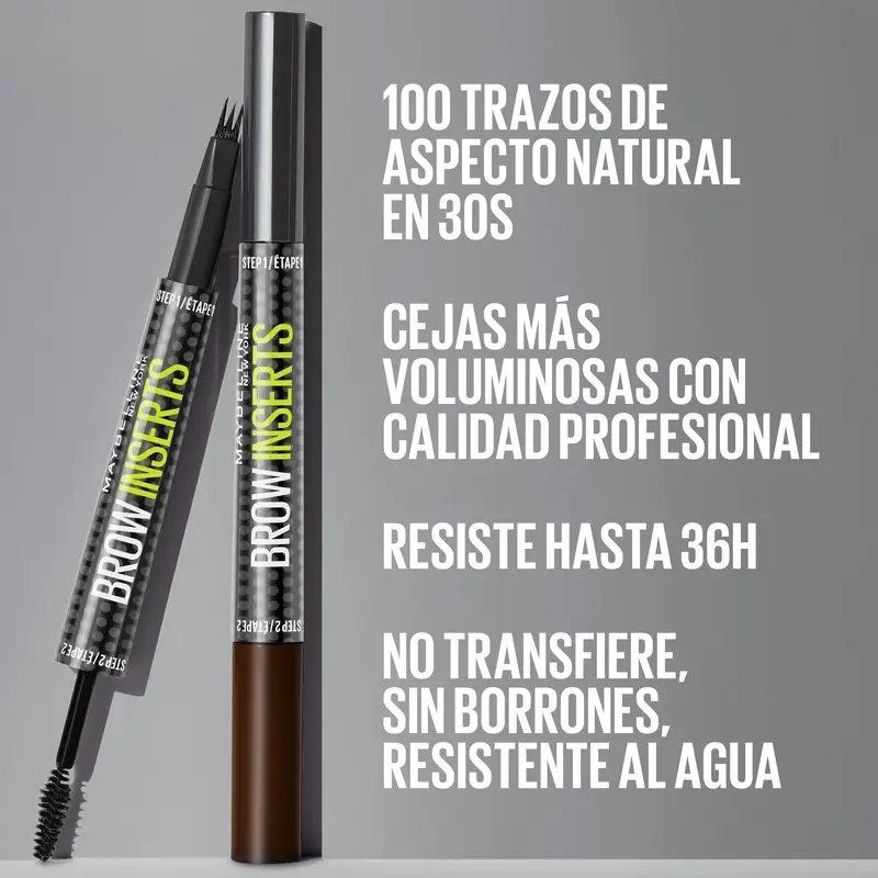 Crayon à sourcils Brow Insert de Maybelline New York, brun noir, 1,25 ml - Image 5