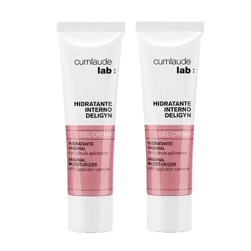 Cumlaude Lab Deligyn Gel Crème Hydratant Interne, Pack 2 x 30 ml