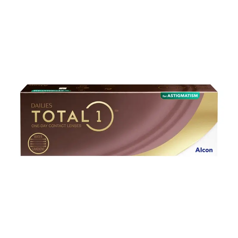 Lentilles quotidiennes toriques Dailies Total1, 30 unités