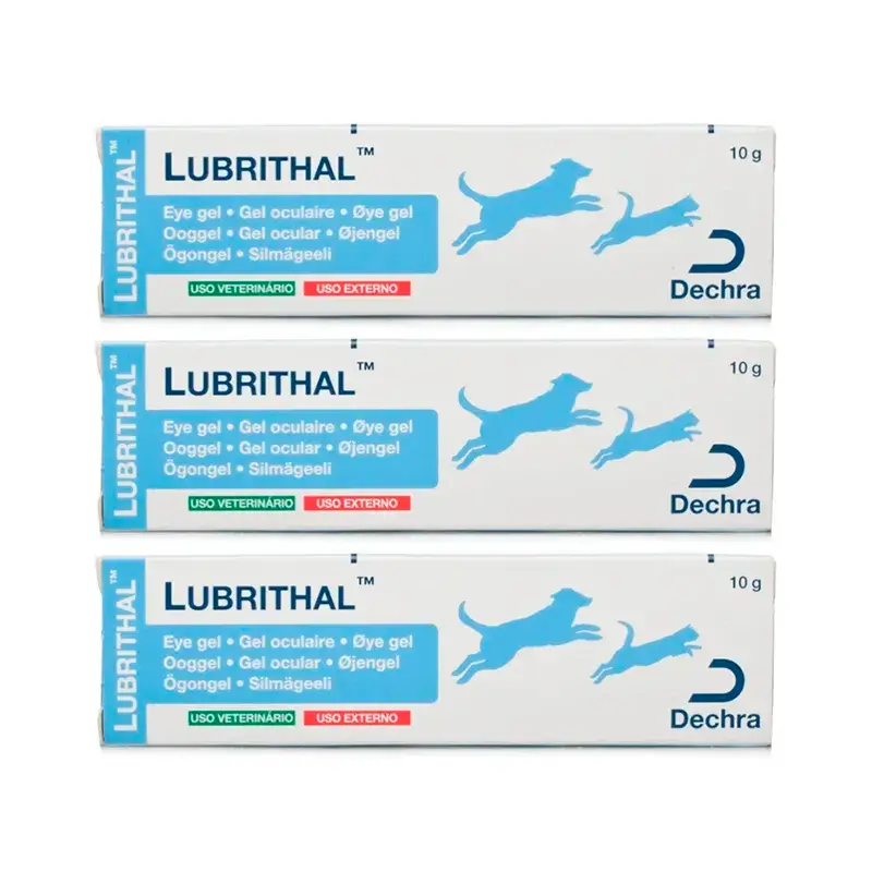 Dechra Lubrithal Gel, paquet de 3 x 10 grammes