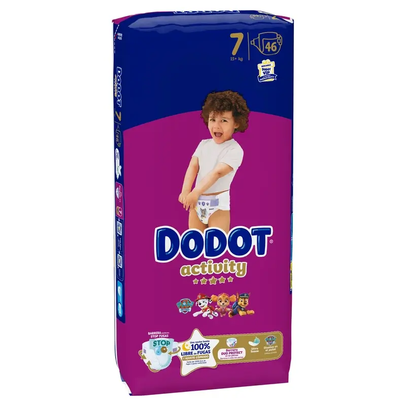 Dodot Activity Taille 7, 15kg+, 46 couches - Image 3