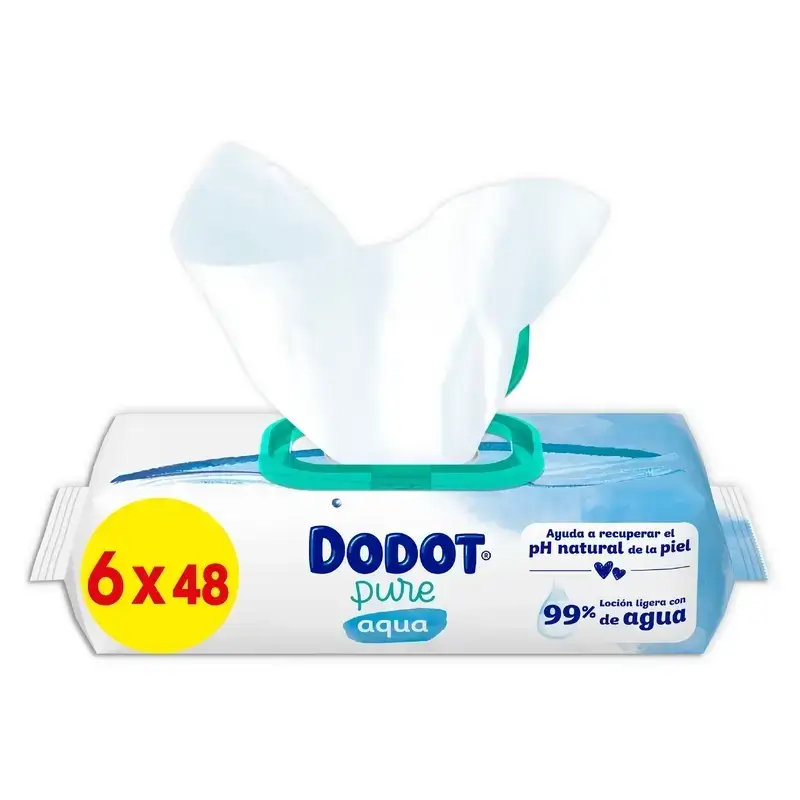 Dodot Sensitive Jumbo Sensitive Nappy Pack Size 3 , 2x78 unités + Aqua Plastic Free Wipes Box 6X48 (288 unités) - Image 17