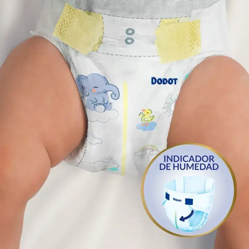 Dodot Sensitive Extra Jumbo Nappy Size 3+, Pack 2 x 56 couches - Image 11