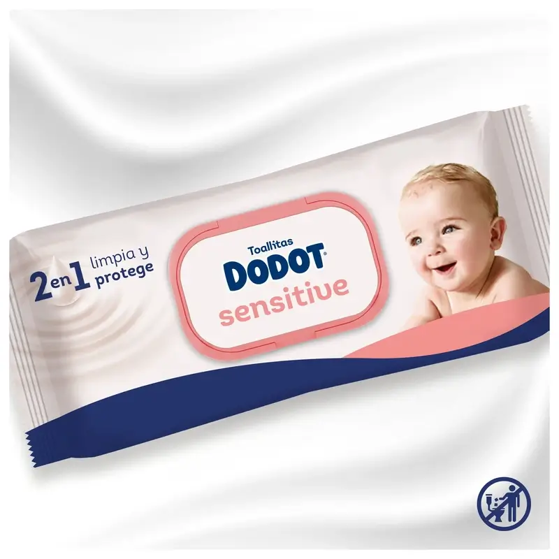 Dodot Sensitive Wipes, 12x56, 672 pcs. - Image 2