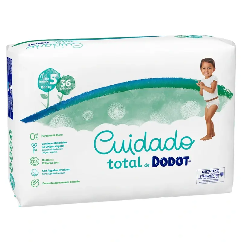 Couches Dodot Total Care Taille 5, 36