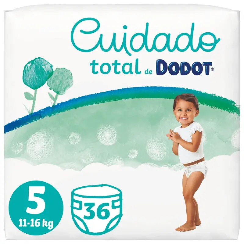 Couches Dodot Total Care Taille 5, 36 - Image 2