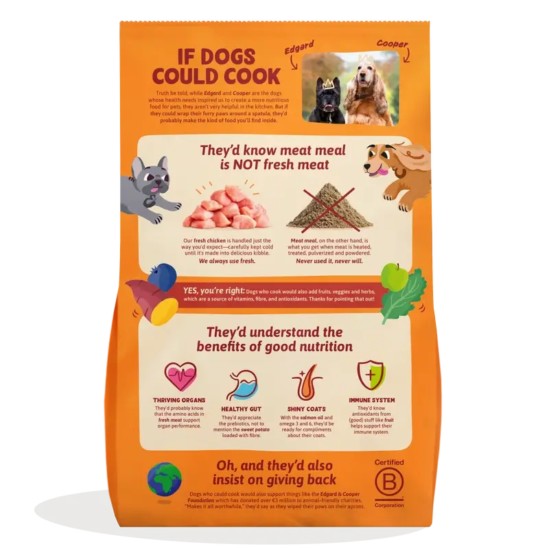 Edgard & Cooper Medium Adult Dog Food With Fresh Chicken , 7 kg - Image 2