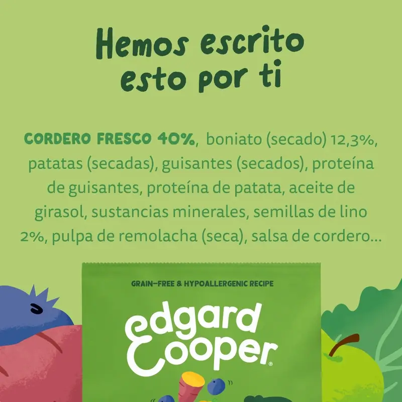 Edgard & Cooper Medium Adult Dog Food With Fresh Lamb , 7 kg - Image 10