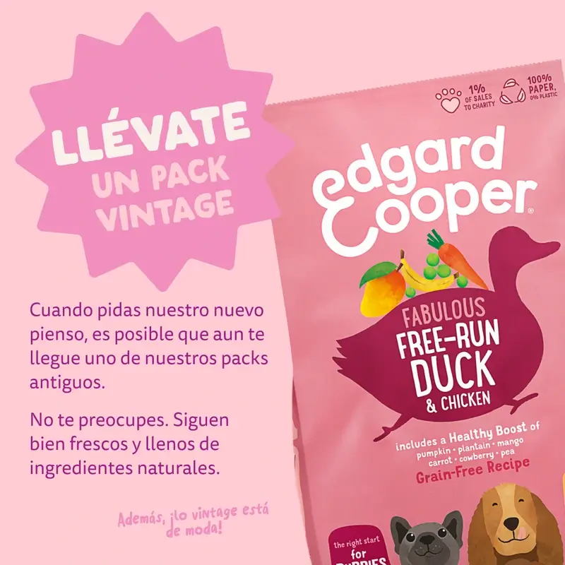 Edgard & Cooper Medium Puppy Food With Fresh Duck & Chicken , 7 kg - Image 12