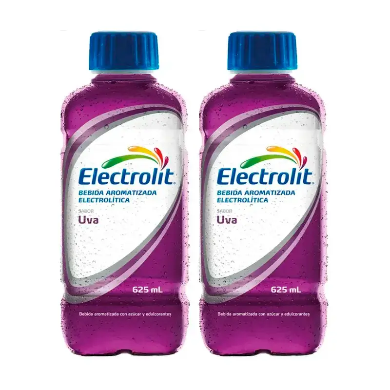 Boisson électrolytique Electrolit au raisin, paquet de 2 x 625 ml