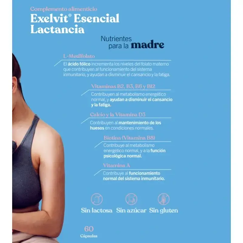 Exelvit Lactation Essential, Pack 2 x 60 gélules - Image 5