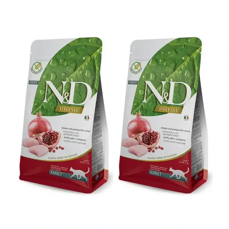Farmina N&D Cat Ancestral Chicken 5Kgr, nourriture pour chats, paquet de 2