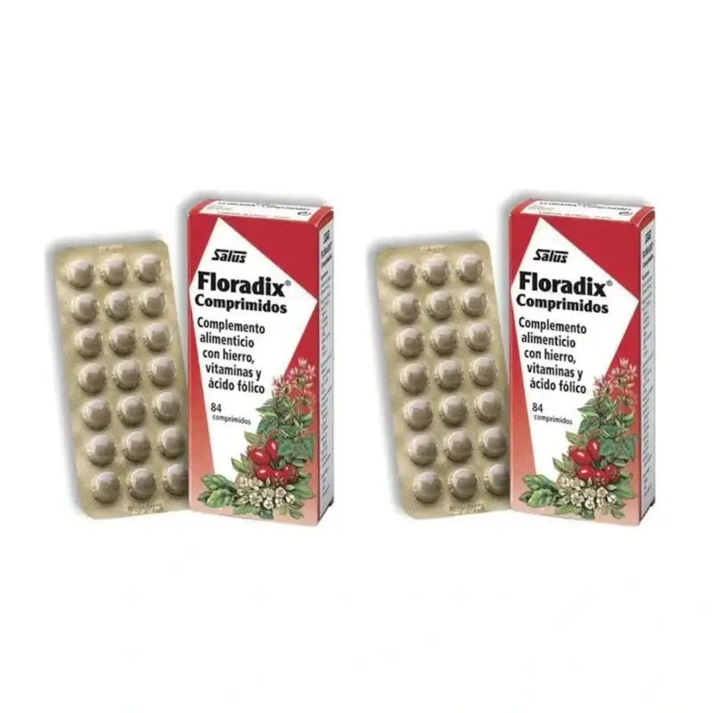 Floradix Complément Alimentaire, 2X84 Comprimés