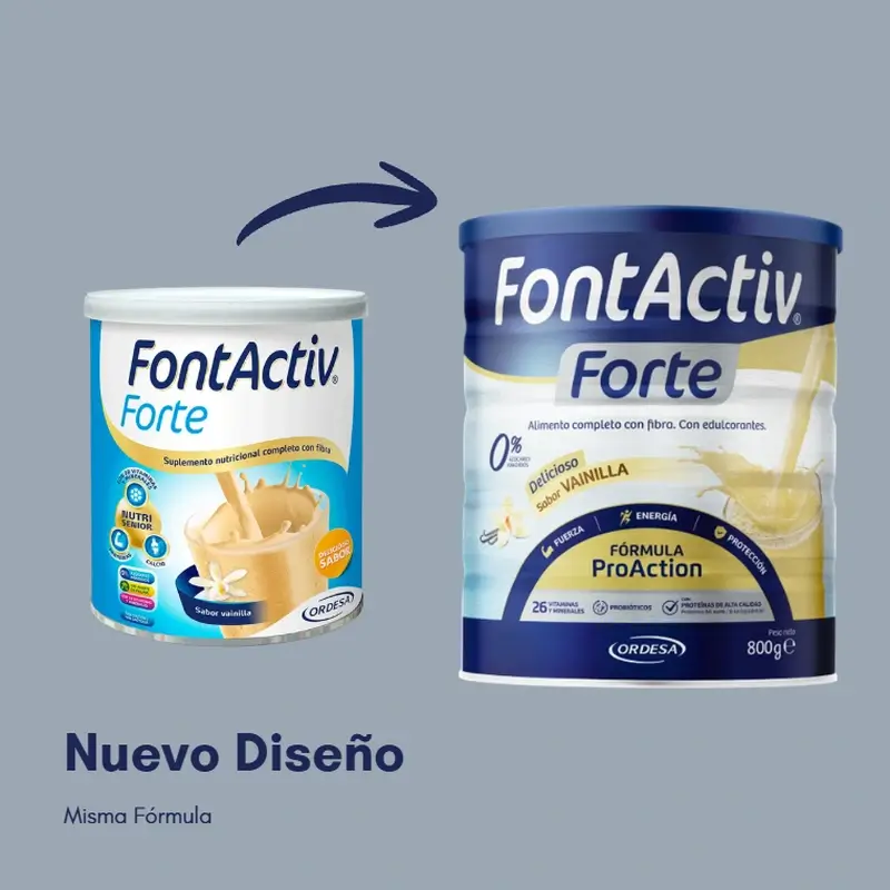 Fontactiv Forte ProAction Vanille, 800g - Image 2
