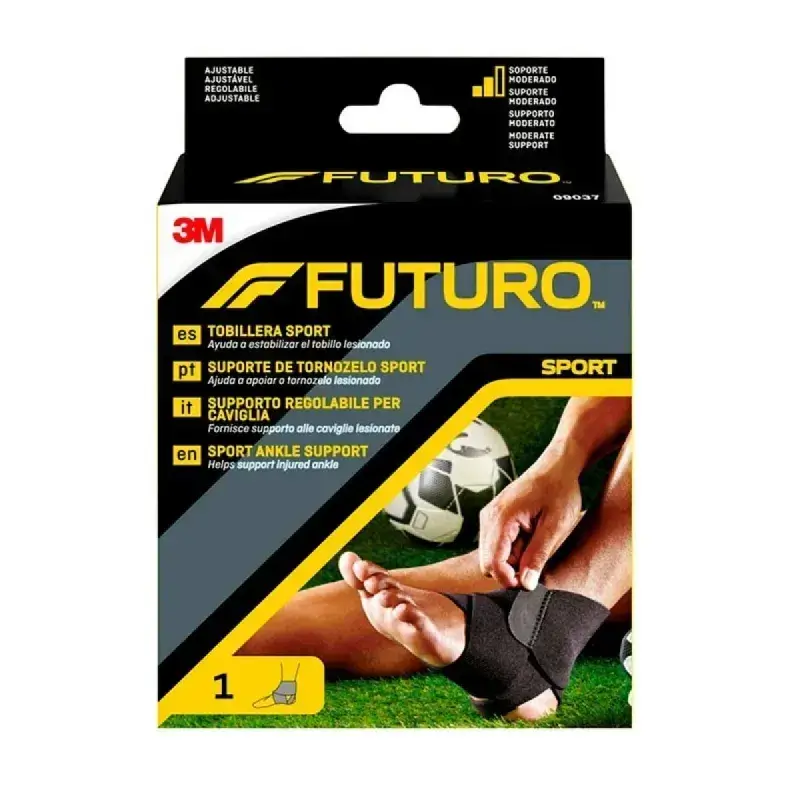 Futuro™ Premium Compression Ankle Brace L/Xl (22.8 - 25.4 Cm), 1 pièce