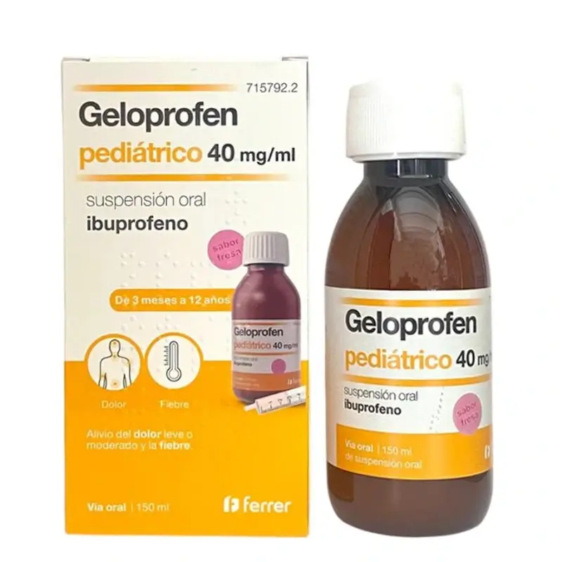 Geloprofen Paediatric 40 Mg/ Ml 1 flacon, 15 ml