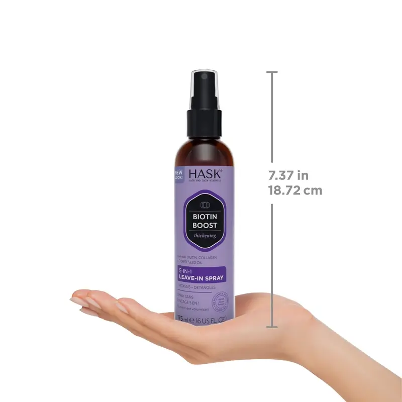 Hask Biotin Boost 5In1 Conditioning Spray , 175 ml - Image 5