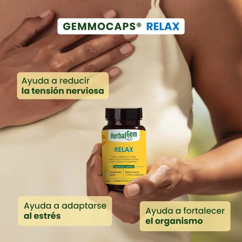 Herbalgem Gemmocaps Stress Protect Relax, 30 gélules - Image 2