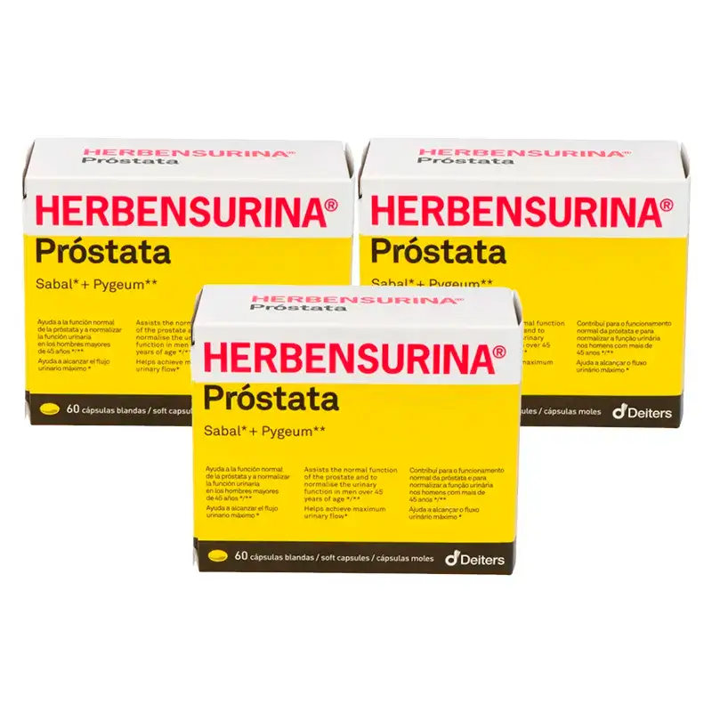 Herbensurina Prostata, Pack 3 x 60 gélules