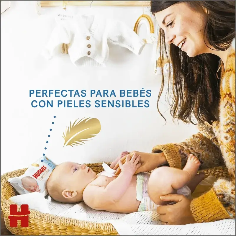 Huggies Extra Care Sensitive Wipes , 48 pcs. - Image 5